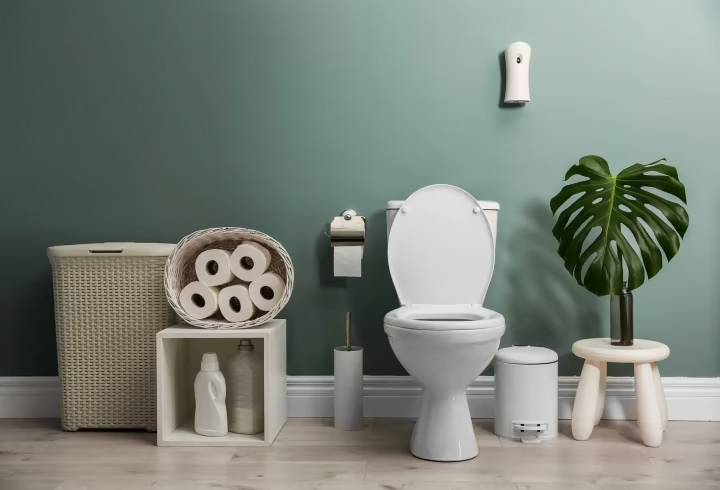 tips membersihkan toilet